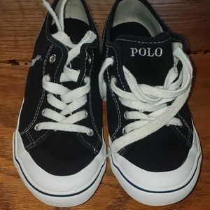 Boys Ralph Lauren Polo Canvas Shoes